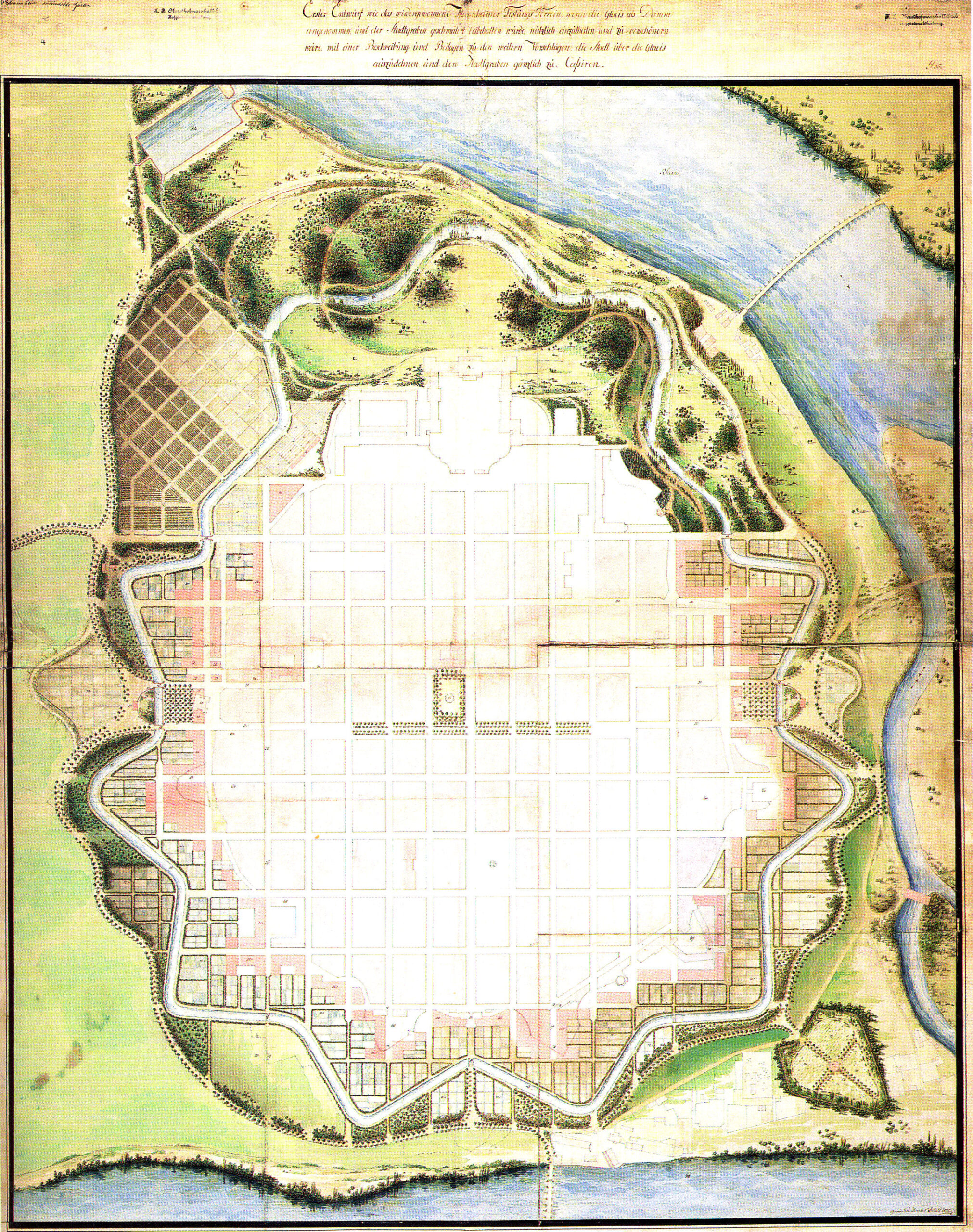 Mannheim, 1800, FriedrichSckell