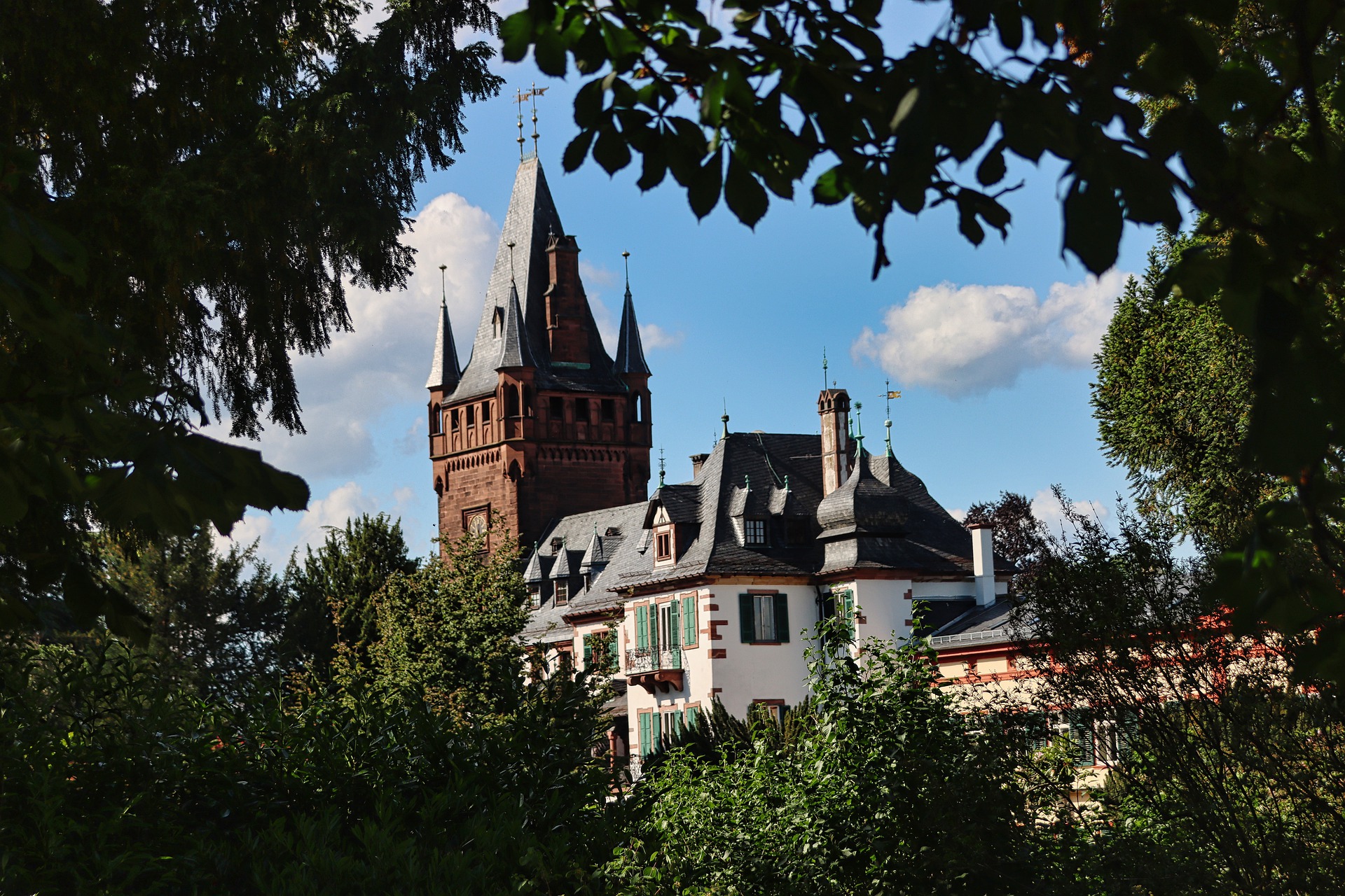 Schlosspark Weinheim, Schlosspark, Foto: © Serg_Velusceac, Pixabay, 2013