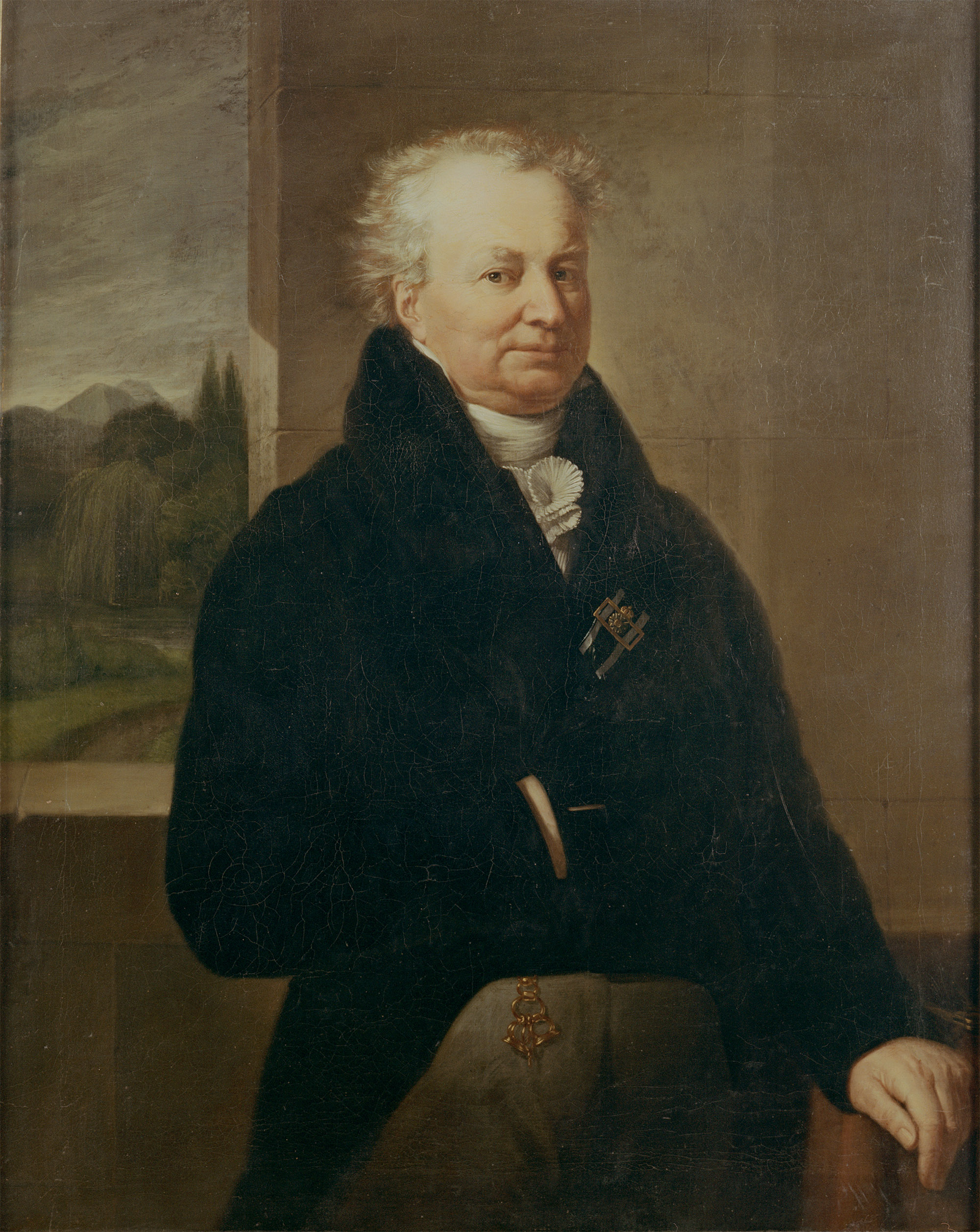 Carl von Zimmermann, Portrait Friedrich Ludwig von Sckell, um 1810, Münchner Stadtmuseum